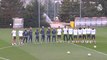 Elenco do Real Madrid faz minuto de silêncio por vítimas de terrorismo na Bélgica