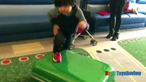 Ryan on the Airplane going to DisneyLand Egg Surprise Toys Paw Patrol Ryan ToysReview