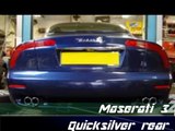 Maserati 3200  Quicksilver exhaust echappement inox