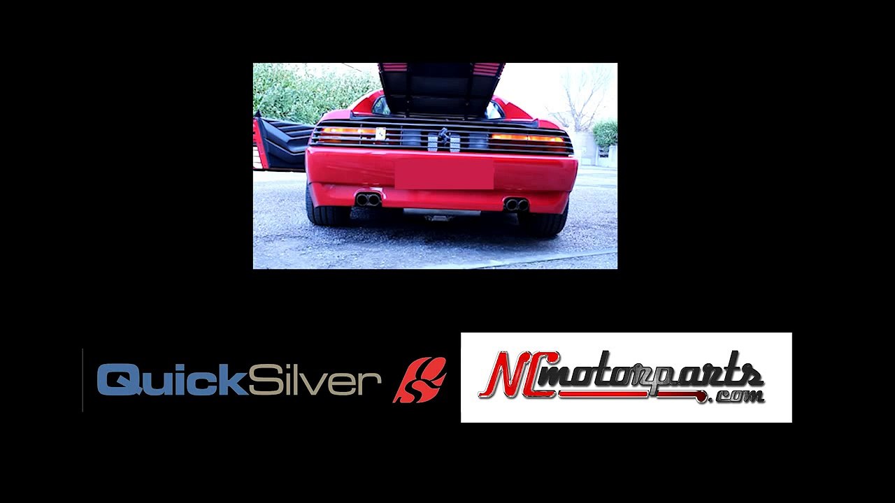 Ferrari 348 TB Quicksilver Exhausts