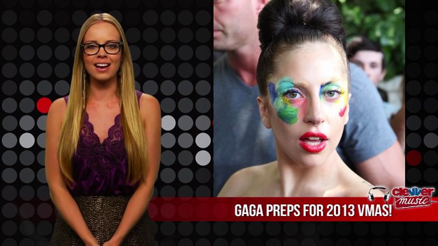 LADY GAGA 2013 VMA PERFORMANCE REHEARSAL PHOTO & PROMO VIDEO!