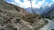 Travelling along the Karakoram Highway, Landslide, From Gilgit to Skardu, Gilgit-Baltistan, Pakistan