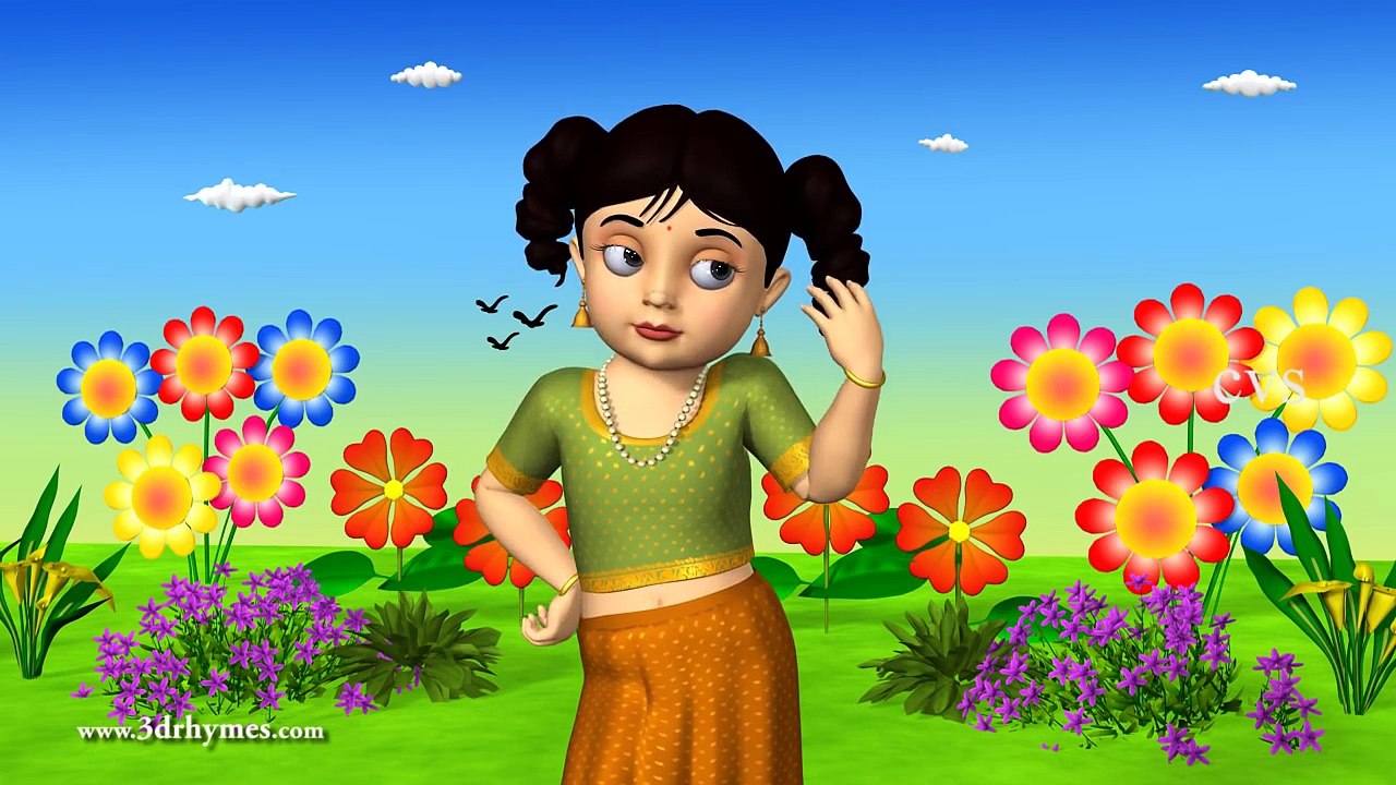 Chubby Cheeks Dimple Chin - 3D Animation Nursery rhyme for children with Lyrics