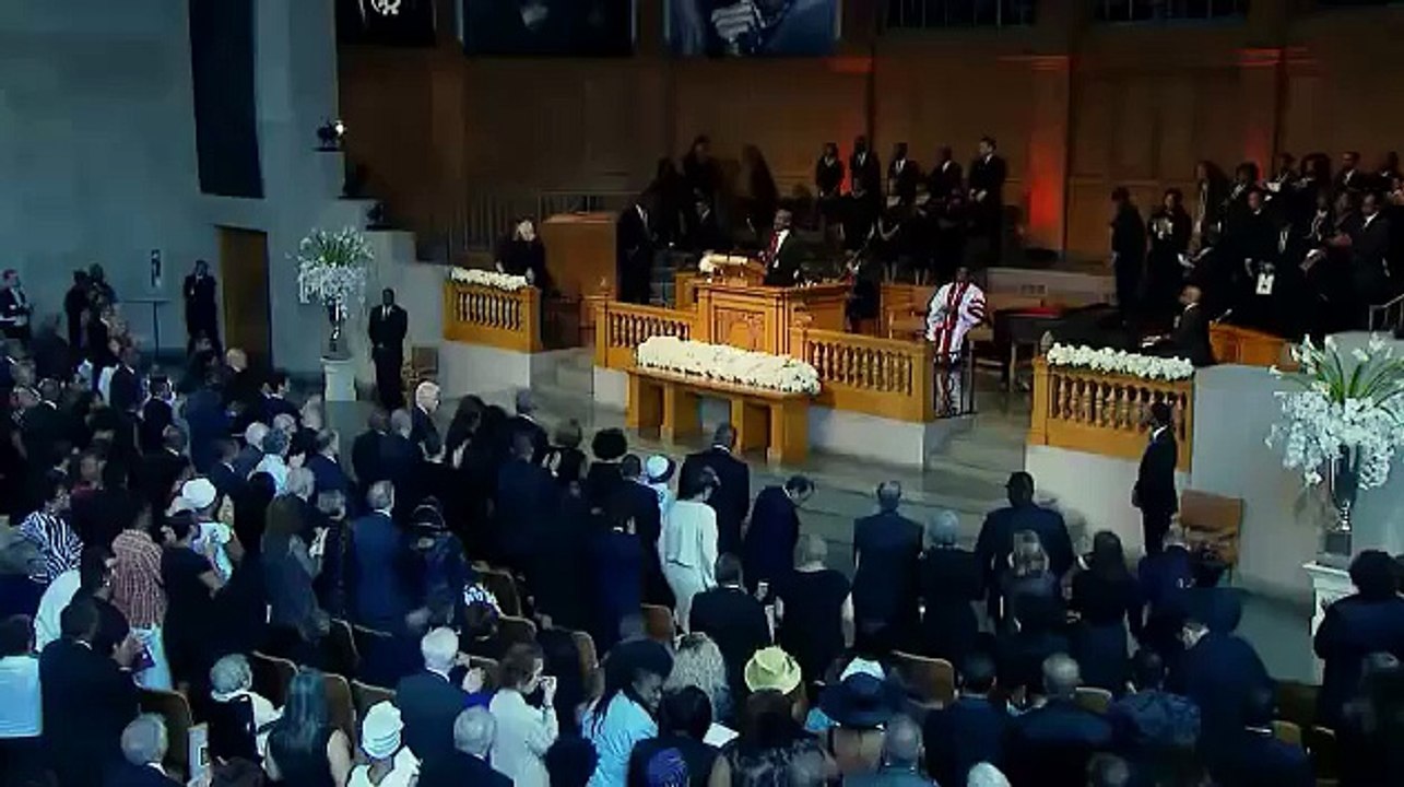 Bebe Winans and Marvin Winans Sing Stand at Maya Angelous Memorial Service