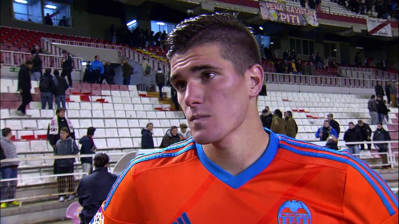 Entrevista a De Paul tras el Rayo Vallecano (1-2) Valencia CF - HD Copa del Rey