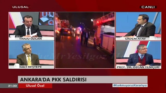 Erdem Atay İle Ulusal Özel-22 Mart 2016-Tanju Özcan&Naci Beştepe&Prof. Dr. Özcan Yeniçeri