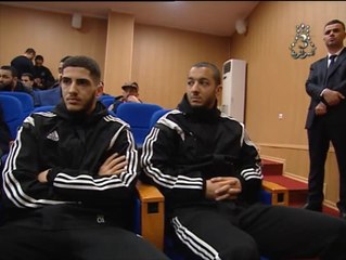 ALG-ETH : Entrainement, zone mixte (ENTV)