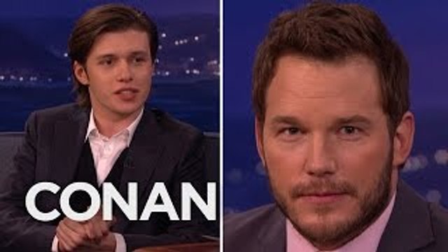 Nick Robinson Got Acting Tips From Chris Pratt - CONAN on TBS