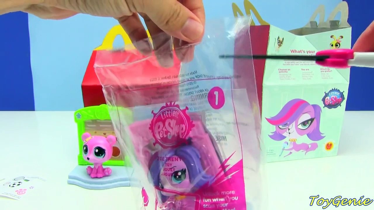 2015 McDonalds Happy Meal Toys Littlest Pet Shop