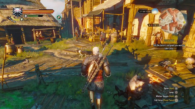 THE WITCHER 3 WALKTHROUGH PART 169 - MASTER ARMORERS & OF SWORDS AND DUMPLINGS
