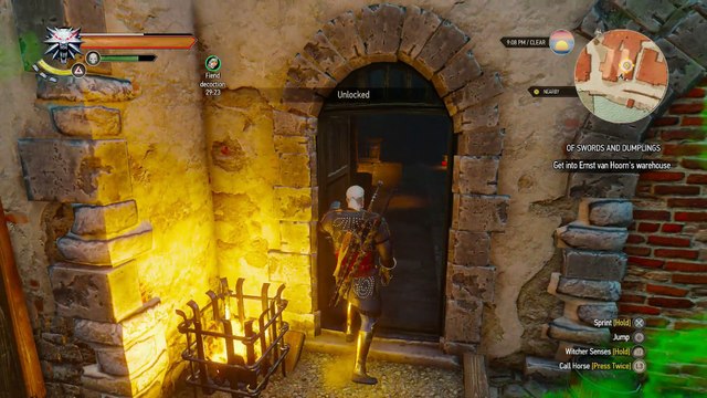 THE WITCHER 3 WALKTHROUGH PART 171 - OF SWORDS AND DUMPLINGS & ICE GIANT