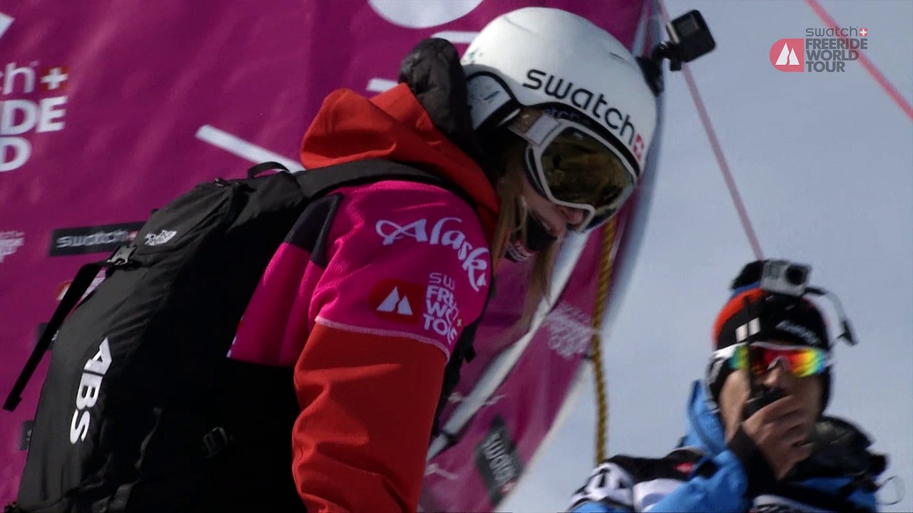Run Estelle Balet 2nd place - Haines Alaska - Swatch Freeride World Tour 2016