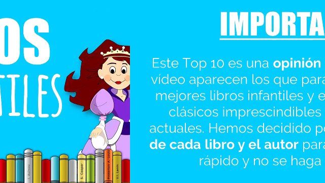 Los 10 mejores LIBROS INFANTILES