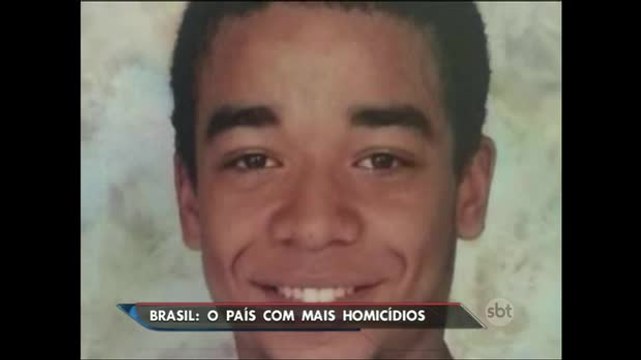 Uma pessoa é assassinada a cada nove minutos no país