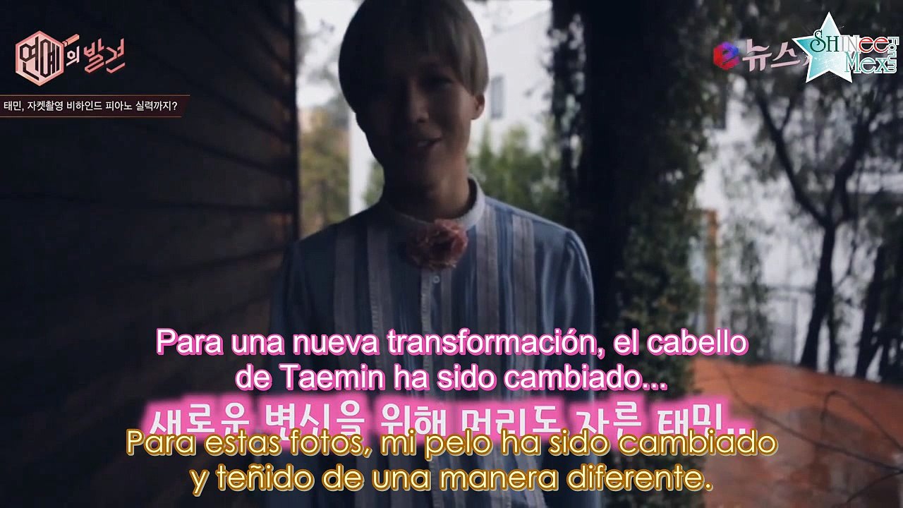 160322  SHINee - Taemin MV Shooting Sketch (versión news24.) [Subtitulos en Español]