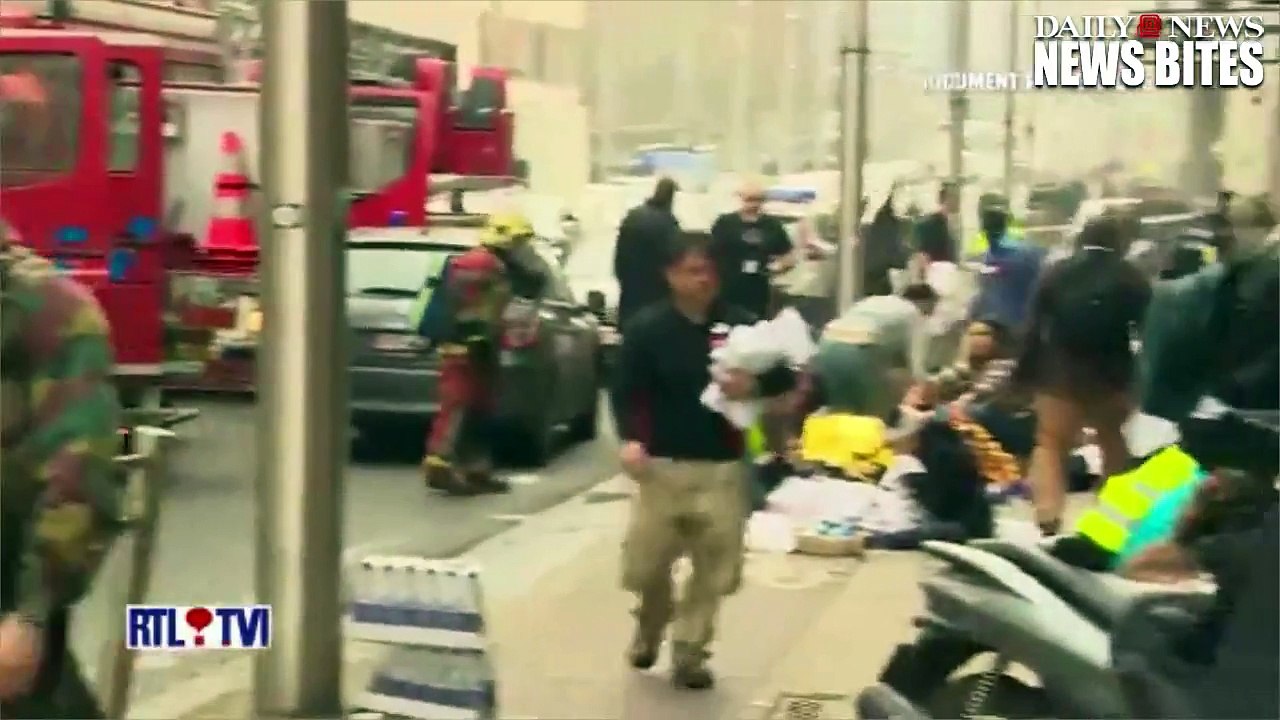 Three suspects for Brussels attacks seen in airport surveillance footage