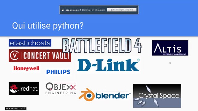 Programmation avec python (partie 1)