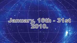SOHO Coronagraph,     January 16th - 31st  2010.