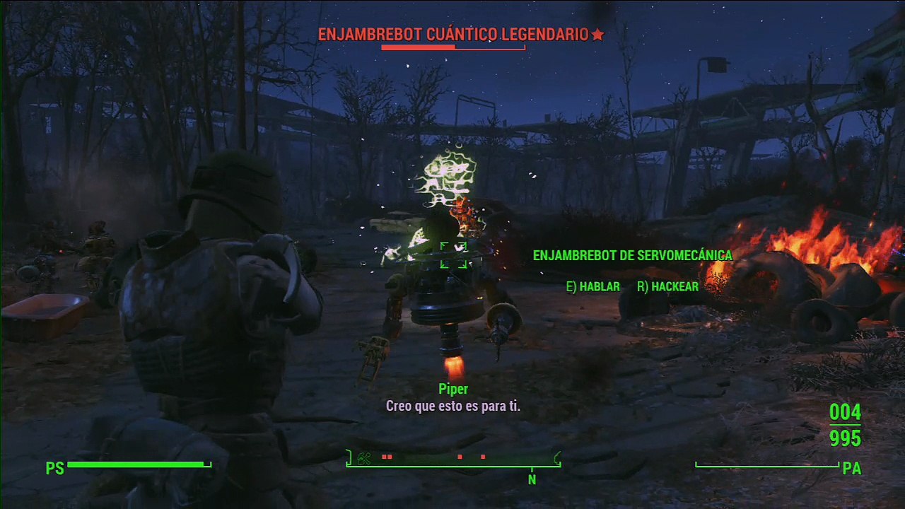 Fallout 4, gameplay Español parte 80, Automatron DLC, Rescatando a Ada