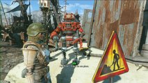 Fallout 4, gameplay Español parte 84, Automatron DLC, La servo-Armadura de Ivey y el M-SAT