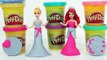 Play Doh Cinderella Playset Princess Ariel Little Mermaid Disney Princess Magiclip Dolls Toys