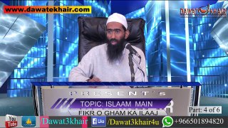 Islam Me Fikr O Gham Ka ilaj  (P. 4 of 6) By Shaikh Abu Zaid Zameer Hafizullah