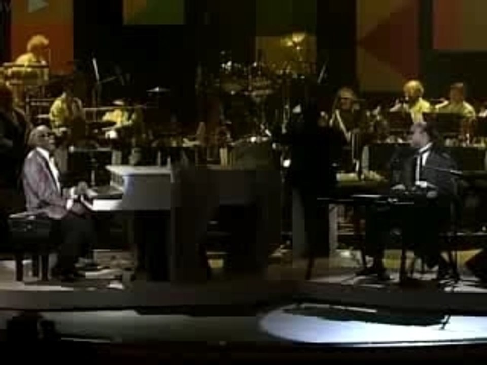 Stevie Wonder & Ray Charles (LIVE)