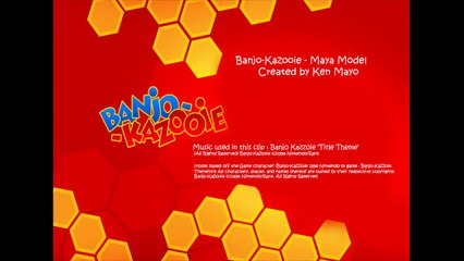 Banjo Kazooie 3D Model Turntable