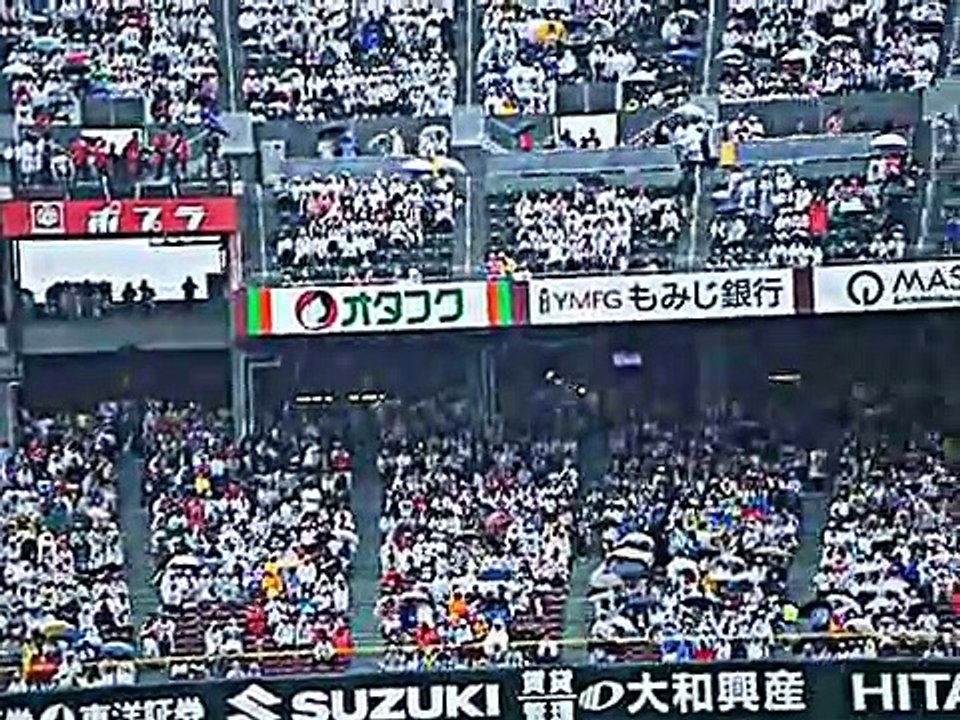 2009年5月17日　広島vs巨人　第9回戦 スラィリーパフォーマンス