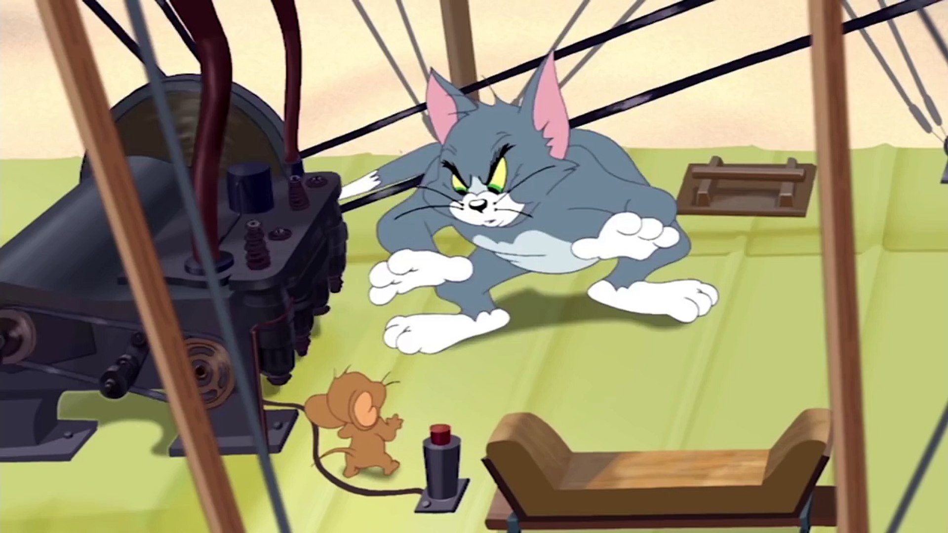 Tom & Jerry | Plane Chase | Boomerang UK - Dailymotion Video
