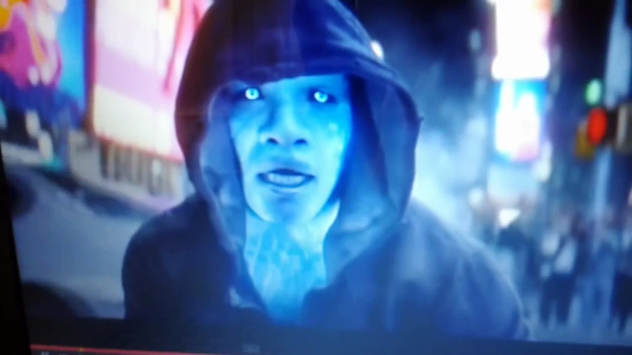 Spider-man vs electro / times square / battle.