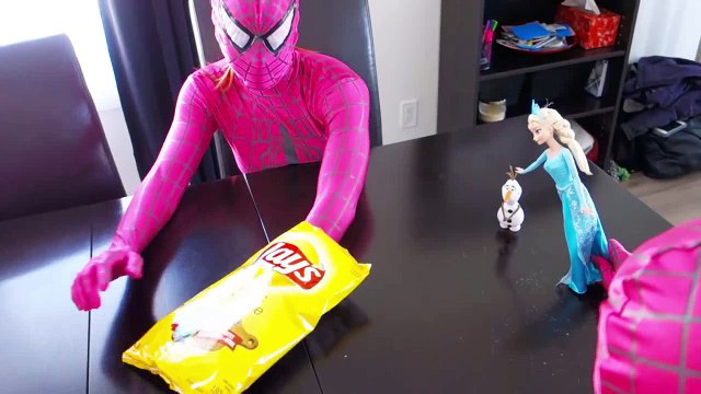 Pink Spidergirl Twins vs The Riddler Sisters are Kidnapped Fun Superhero Movie in Real Life