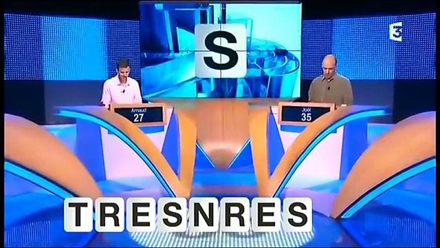 Arnaud Beucherie Le mot le plus long 9 lettres Des chiffres et des lettres 2014 Tournoi club des 5