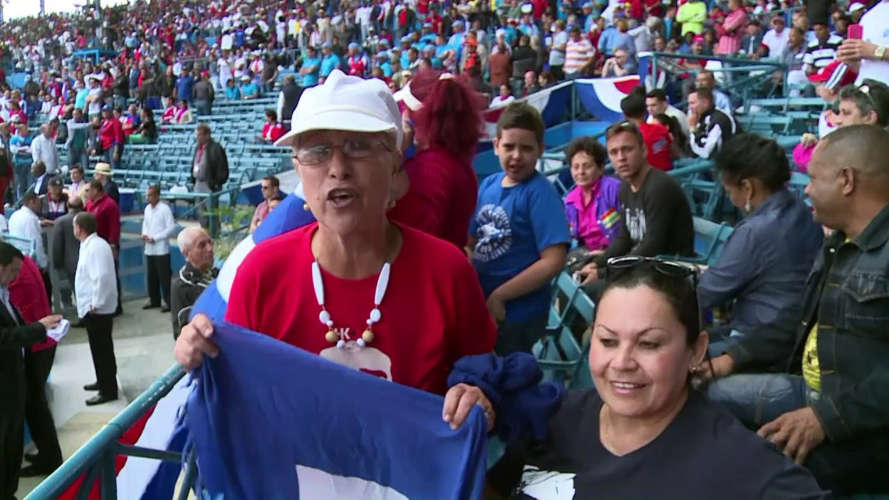 Baseball fans excited ahead of Cuba-Tampa Bay Rays game