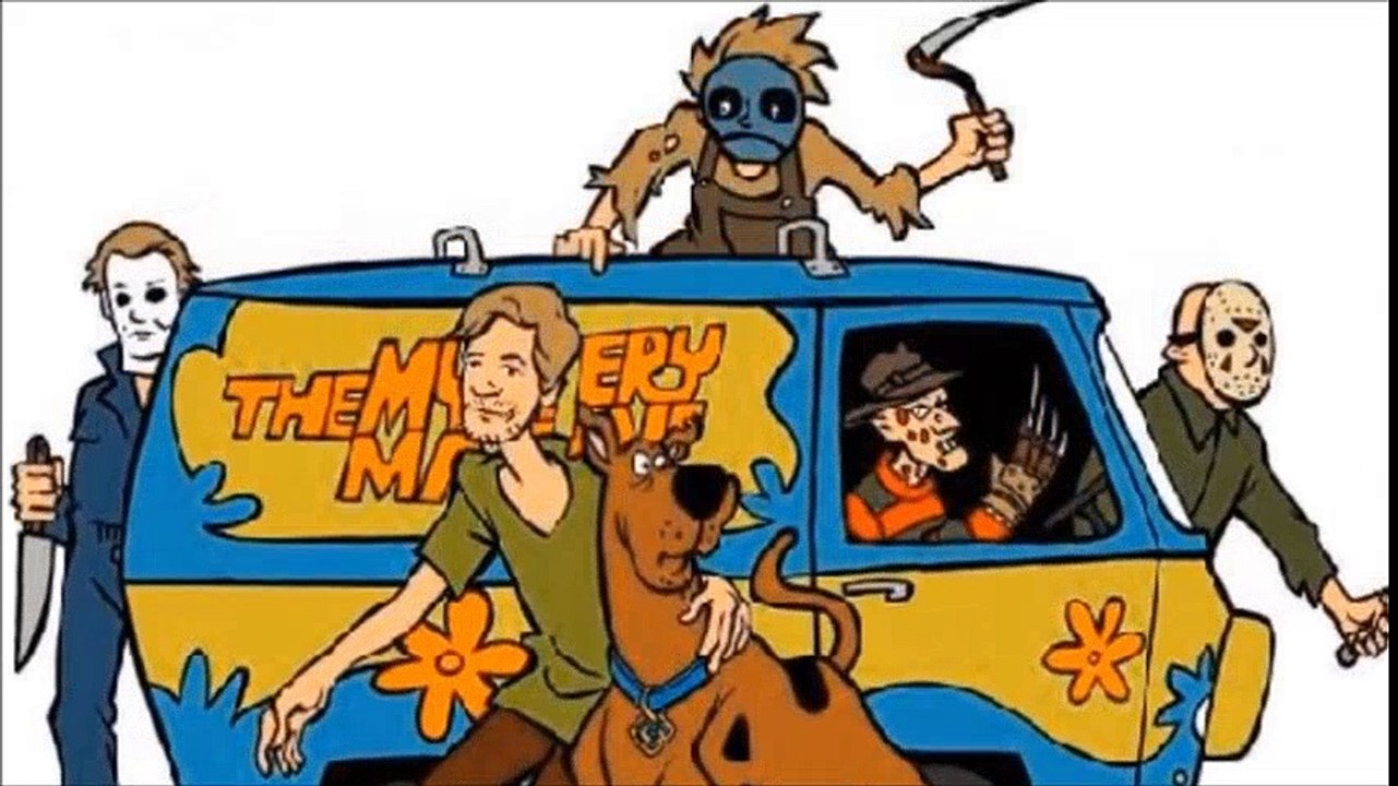 Scooby-Doo vs Michael Myers, Jason Voorhees, Freddy Krueger, Chucky, Leatherface, Scream Ghostface  Scooby Doo