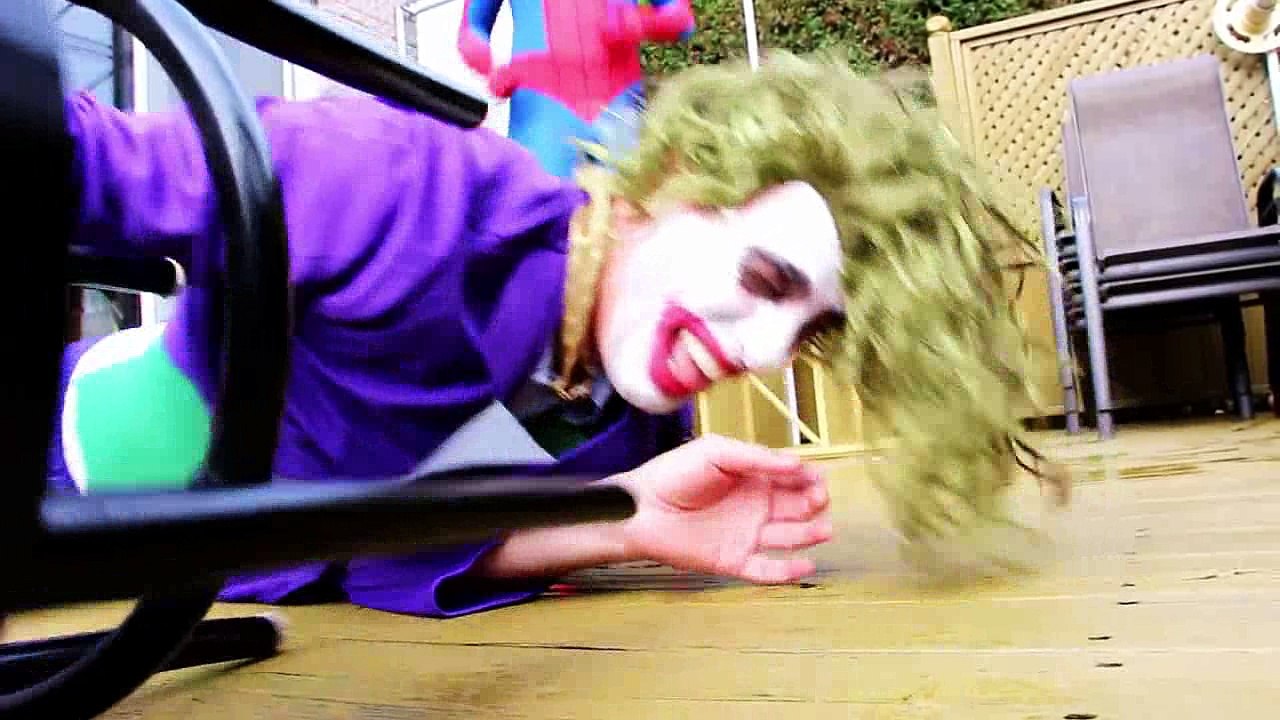 Spiderman vs Joker  Real Life Superhero Battle  Death Match Fight
