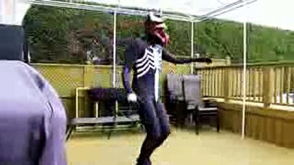 Venom vs Bane  In Real Life  Battle  Superhero Movie