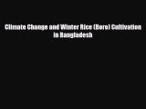 Read ‪Climate Change and Winter Rice (Boro) Cultivation in Bangladesh Ebook Free