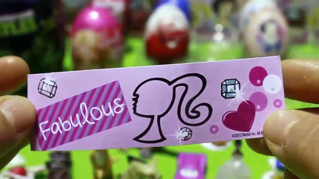 Peppa Pig Dora the Explorer Kinder Surprise Eggs Cars 2 Play Doh Barbie Violetta 3