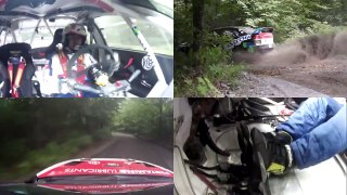 Rifato's Mitsubishi Evolution X Rally Test in Quadvision