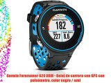 Garmin Forerunner 620 HRM - Reloj de carrera con GPS con pulsómetro color negro / azul