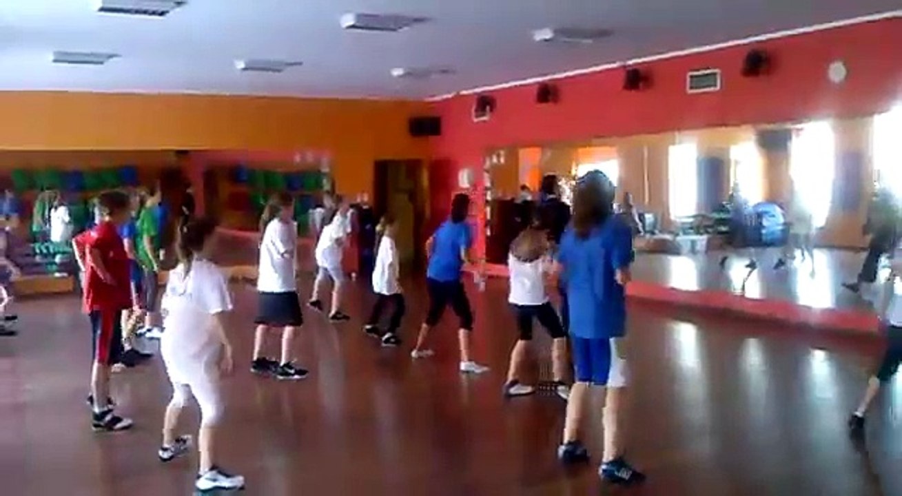 Trening MUKS WSG Bydgoszcz w klubie Centrum