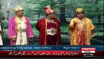 What happened when Akbar went for hunting - Khabardar best performance