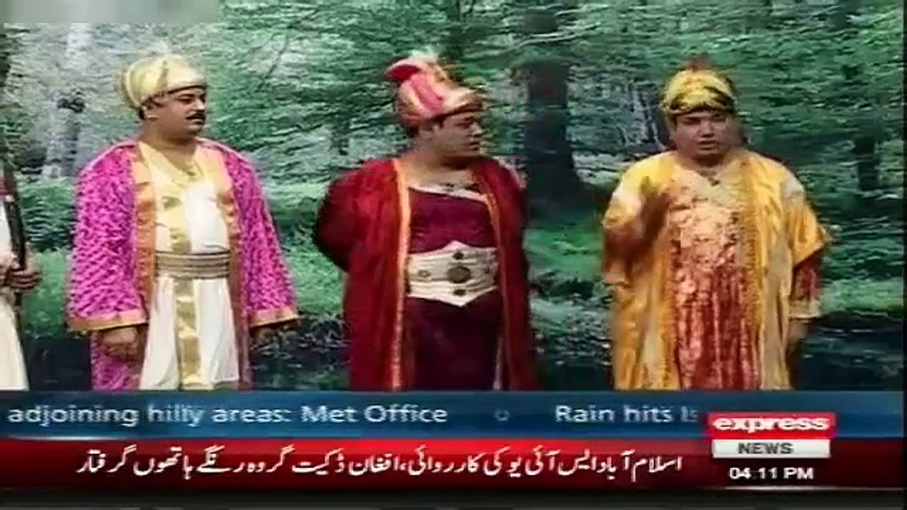 What happened when Akbar went for hunting - Khabardar best performance