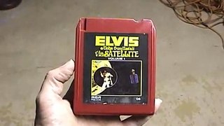 Elvis quad tape on standard 8 track player