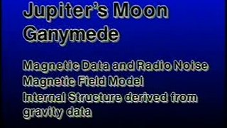 Sound of  space. Sound from Jupiters Moon Ganymede