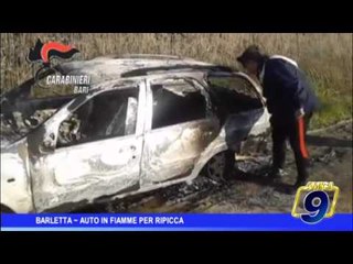 Barletta |  Auto in fiamme per ripicca