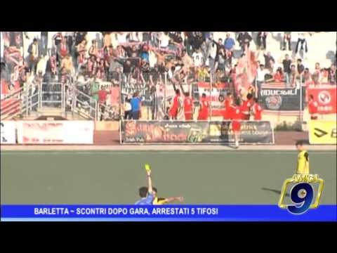 Barletta | Scontri dopo gara, 5 tifosi arrestati