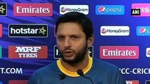 SHAID AFRIDI TALK ABOUT HIS PERFORMENCE