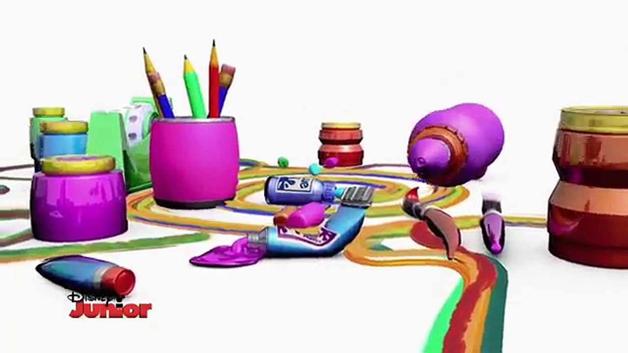 Art Attack - Big Art spécial araignée - Disney Junior - VF